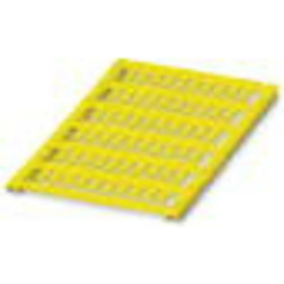 Phoenix Contact 0801431 UCT-WMT (10X4) YE značení kabelů Druh montáže: zasunutí Potisknutelná plocha: 4 x 10 mm žlutá Po