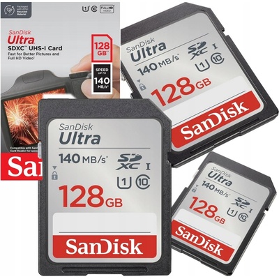 SanDisk SDXC UHS-I 128GB SDSDUNB-128G-GN6IN