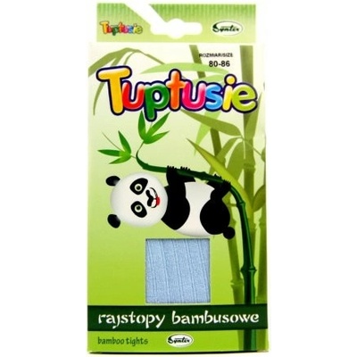 TupTusie Bambusové punčocháče sv. modré