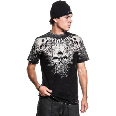 AFFLICTION мъжка тениска affliction - born of entropy - a29592-bknu