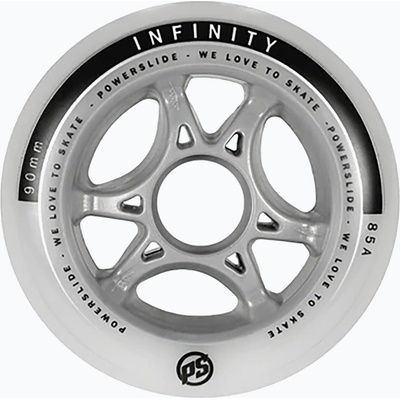 Powerslide Infinity II колела за ролери 90mm/85A 4 бр. бели 905222