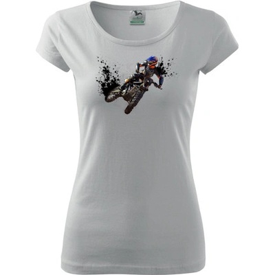 Dámske tričko s moto motívom 37 Cross