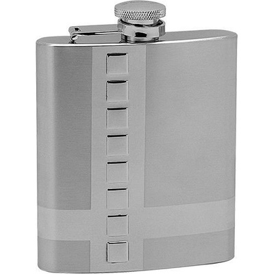 Lucca di Maggio® Ocelová kapesní lahev placatka v dárkovém balení Z0088 220 ml