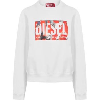 Diesel Блуза Diesel Women's Crew Sweatshirt - Bright White