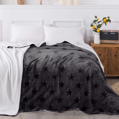 Xpose Deka mikroplyš s baránkom TARA sivá 200x220