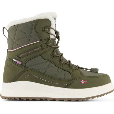 Trollkids Детски зимни ботуши Trollkids Girl's Arendal Winter Boots XT Winter boots - Dusky Olive / Pink Dawn - размер 34 (EU) (702-3481-0117)