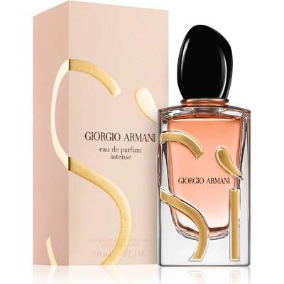 Giorgio Armani Sí Intense parfémovaná voda dámská 100 ml náplň