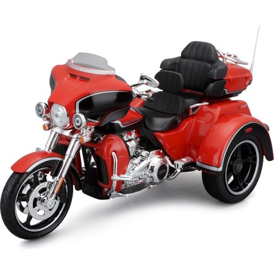 Harley Davidson Maisto 2021 CVO Tri Glide metal oranžová 1:12