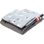  Minky Одеяло - Лами/Сиво 75X100/30X35