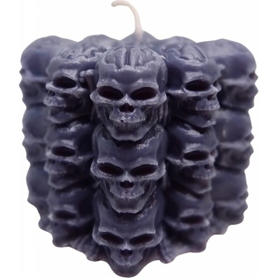Svíčkománie3D Hřbitov lebek 160 g černá