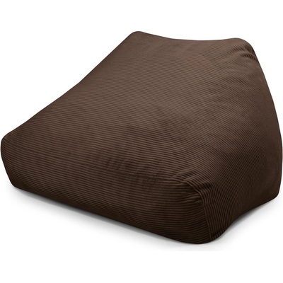 SLOWDOWN Тъмнокафяв пуф от рипсено кадифе Sofa Snug - SLOWDOWN (4SN150D WA CH)