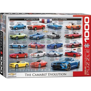EUROGRAPHICS - Puzzle Chevrolet The Camaro Evolution - 1 000 piese