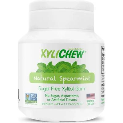 Xylichew žuvačky spearmint 60 ks