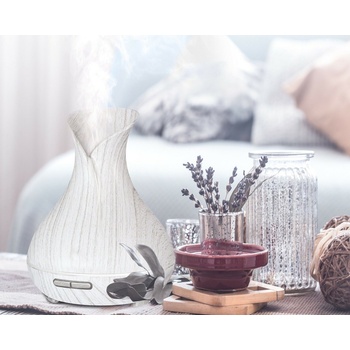Sixtol Aroma difuzér Vulcan bílé dřevo 350 ml