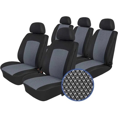 Autopotah Automega TOYOTA PROACE CITY, 5 SAMOSTATNÝCH SEDAČEK, 2018, Dynamic šedé