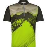 CMP Мъжка фланелка с къс ръкав за колоездене Cmp T-Shirt Freebike with Backpocket Cycling jersey - Pine / Mela / Sage - размер 46 (EU) (056-3988-0311)
