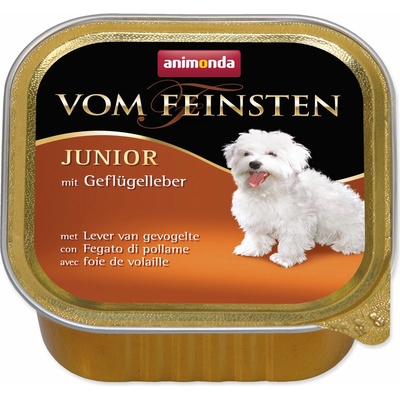 Animonda Vom Feinsten Junior Dog drůbeží játra 22 x 150 g