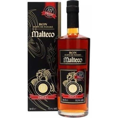 Malteco Triple 1 11y 55,5% 0,7 l (holá láhev)
