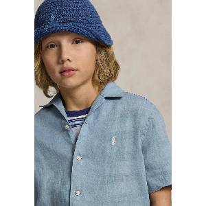 Ralph Lauren риза за деца от лен (323964585502)
