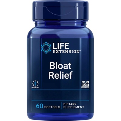 Life Extension Bloat relief stop 60 rostlinných kapsúl