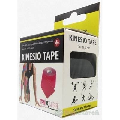 KINESIO TAPE TRIXLINE čierna 5 cm x 5 m