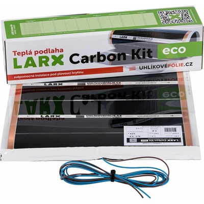 LARX Carbon Kit eco 80 W, topná fólie pro svépomocnou instalaci, délka 1,6 m, šířka 0,5 m – Sleviste.cz
