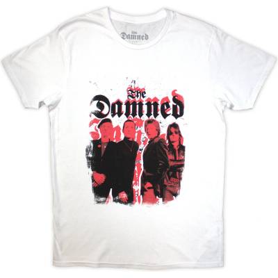 The Damned Repeat Logo Photo White XL Риза (DAMTS04MW04)