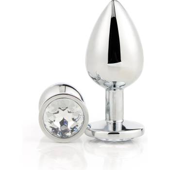 Image 1 of DreamToys Gleaming Love Plug Silver Small