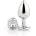 DreamToys Gleaming Love Plug Silver Small