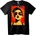 NOONEBRAND Тениска с поп арт червени очила - 2XL, Black