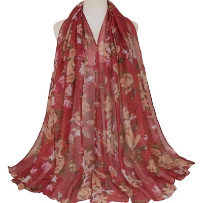 HARAHU Шал be-27337 - Червена 2 kp27337 (be-27337)