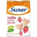 Sunar Snack jahodová srdíčka 50 g