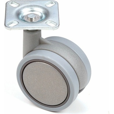 Strong Koliesko 60 mm otočné mäkčené / šedé