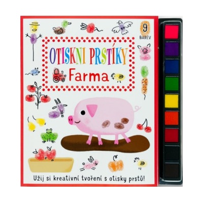 Farma Otiskni prstíky Stephanie Evans, ilustrace Elizabeth Golding