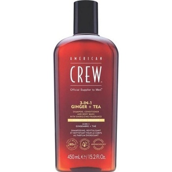 American Crew Šampon s tea tree 3v1 450 ml