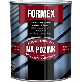 Barvy a laky Hostivař FORMEX S2003 0,6L 0840 červenohnědá