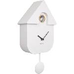 Karlsson Стенен часовник с кукувица Modern Cuckoo бял (KA5768WH)