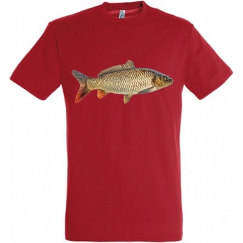 Kapor tričko rybárske červené