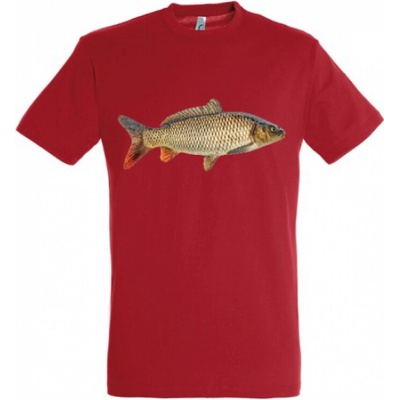 Kapor tričko rybárske červené