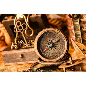 DIMEX ART s. r. o Флизелинов фототапет античен компас 375 x 250 см