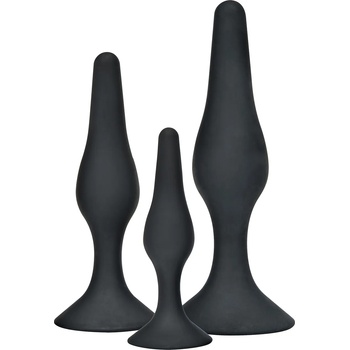 Image 1 of ToyJoy Curvy Companions Kit Black 3 Pack