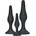 ToyJoy Curvy Companions Kit Black 3 Pack