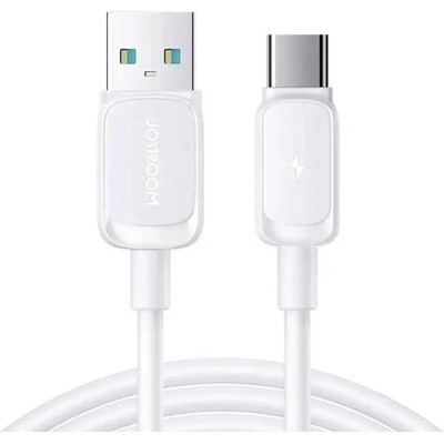 JOYROOM Кабел Joyroom S-AC027A14, USB към USB-C, 3A, 1.2m, бял (S-AC027A14 1.2m-Whit)