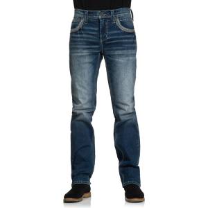 AFFLICTION мъжки дънки affliction - ace mateo - mateo С ПРАНЕ - 110ss251-mat