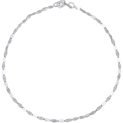 SILVEGO Zlatý náramek Coffee bean z bílého zlata - 1,7 mm FNN1477BGW