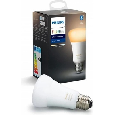 Philips Hue 8719514291119 LED žiarovka 1x8W E27 1100lm 2200-6500K White Ambience, stmievateľná, Bluetooth