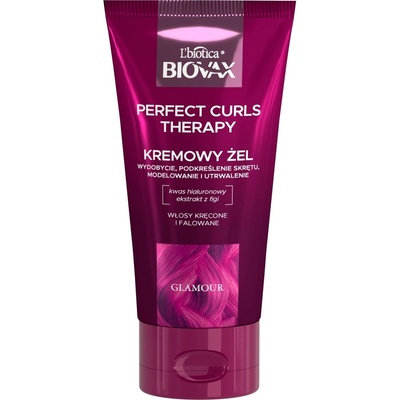 Biovax Glamour Perfect Curls Therapy hydratační stylingový gel pro vlny a kudrny 150 ml