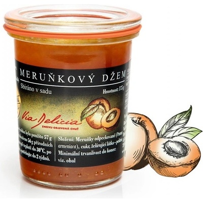 Via Delicia meruňkový Džem 175 g
