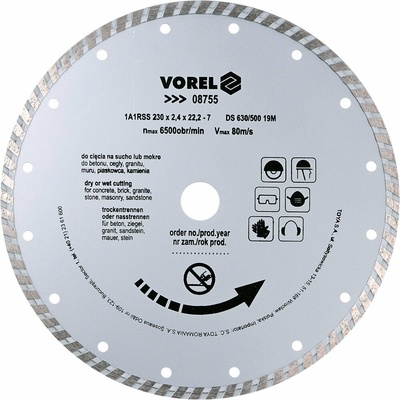 Vorel kotúč diamantový 230 x 22,2 x 2,4 mm TO-08755