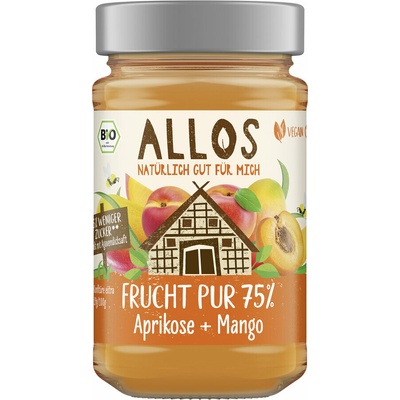Allos Ovocný džem meruňka a mango bio 250 ml